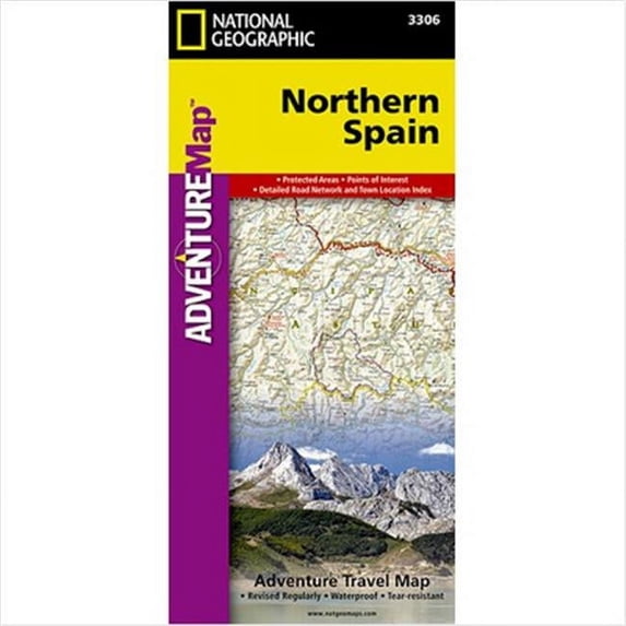 national geographic maps ad00003306 northern spain adventure map
