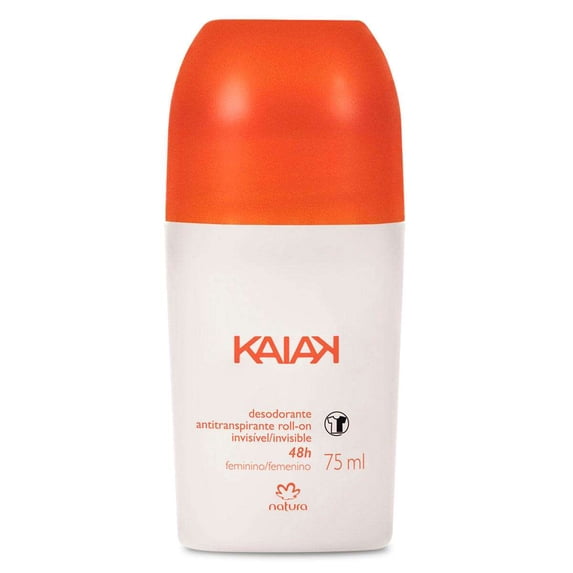 natura - Linha Kaiak (Classico) - Desodorante Antitranspirante Roll-On Feminino 75 Ml - (Kaiak (Classic) Collection - Roll-On Antiperspirant Deodorant for Women 2.54 Fl Oz)