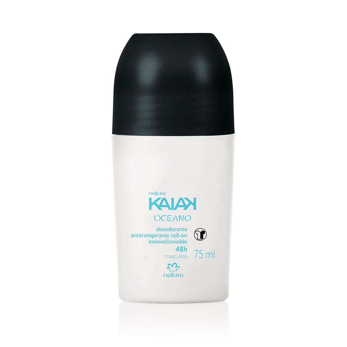 natura - Linha Kaiak (Oceano) - Desodorante Antitranspirante Roll-On ...