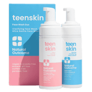 Teen Skin Face Wash Duo | Gentle Foaming Daily Boys & Girls Kids Face Wash | Non-toxic Ingredients | Perfect for Teens Preteens & Kids Looking to Prevent Acne |