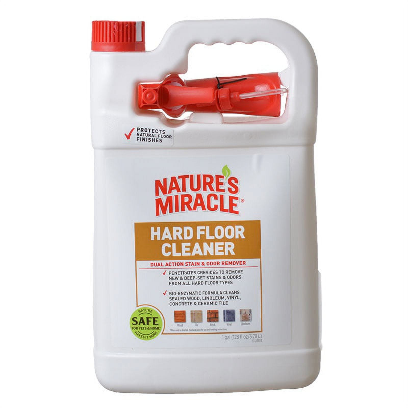 Miracle Porcelain & Ceramic Tile Cleaner, 128 fl oz, Ivory