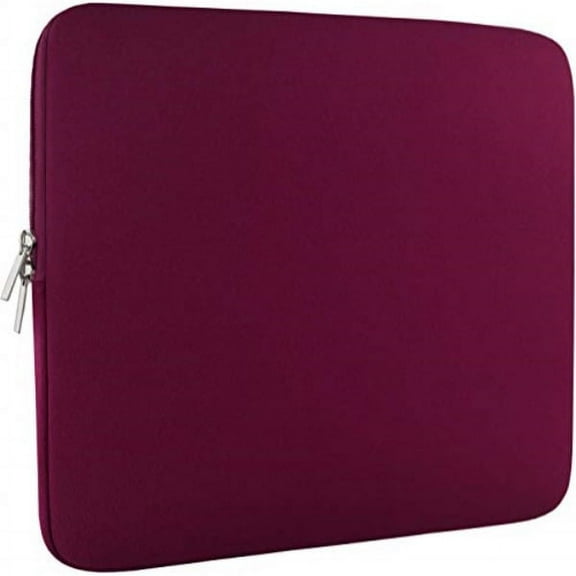 naukay laptop case 15.6 inch,resistant neoprene protective laptop sleeve compatible for asus f555la/mb168b/x551,acer aspire/chromebook 15,dell inspiron,15.6 hp/tablet briefcase carrying bag-wine red
