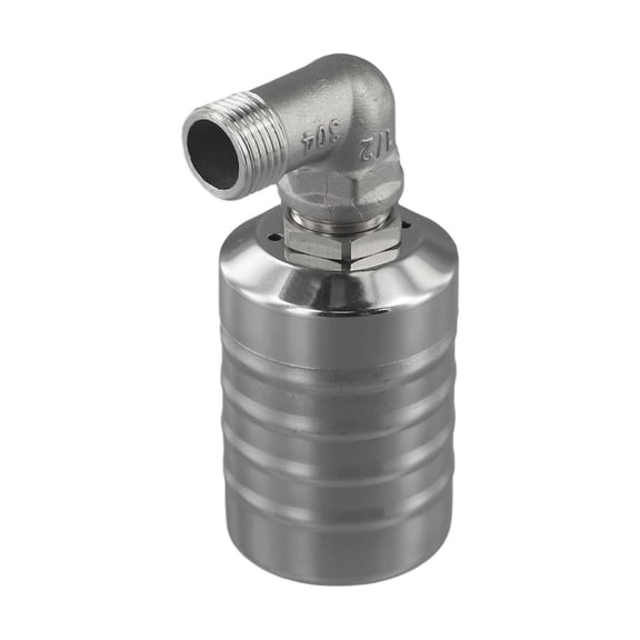 navestar 1/2 Inch 304 Stainless Steel Floating Ball Valve Automatic Water Level Control Valve Shutoff Valve for Water Tank