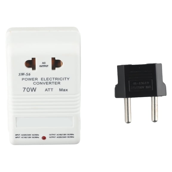 navestar 110V/120V to 220V/240V Transformador Step-UpandDown Voltage Converter 70W Transformer Travel Dual Channel Voltage Converter Travel
