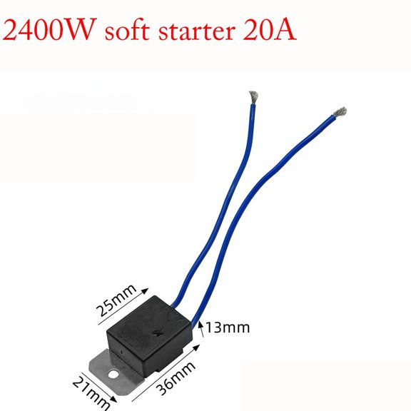 navestar 2400W Soft Starter 20A High Power General Switch for Engraving Machine Water