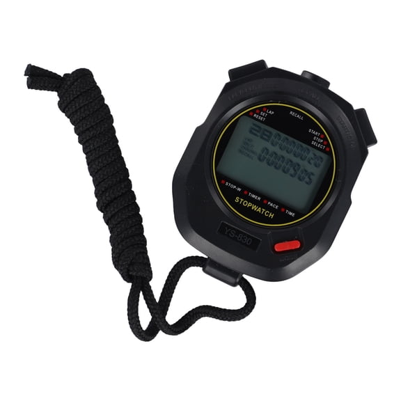 navestar Athlete Friendly Digital Stopwatch Timer Featuring 30 Lap Memory Capacity