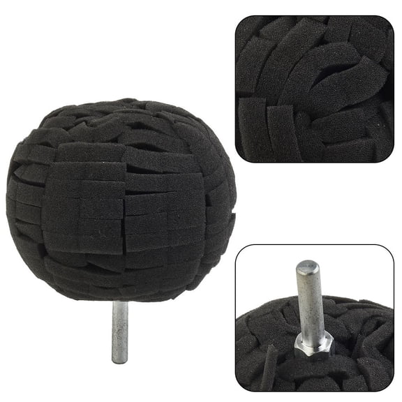 navestar Foam Polishing Ball Aluminum Jewelry Ceramics 80mm Buffing Finishing Buffer Car Wheels Stainless Steel Durable