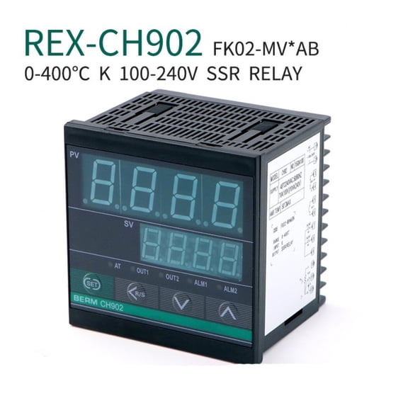 navestar Intelligent Pid Temperature Controller for Ssr and Relay with Dual Output Lcd Digital Display and Multiple Input Types Ch902