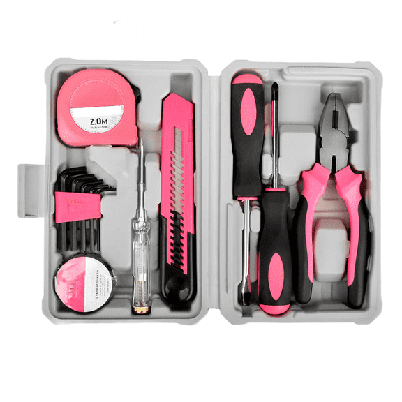 navestar Pink Household Tool Kit with for Multi Function Tools Hand Tool for Home 8511B