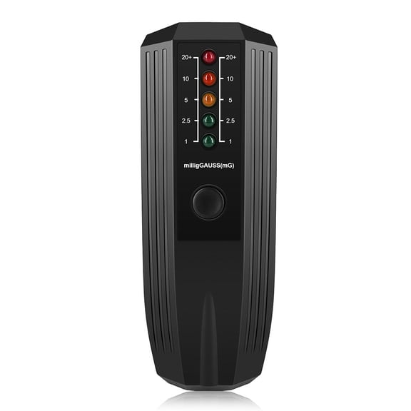 navestar Radiation Tester 167 * 65 * 37mm Dosimeter Geiger Counter Emf Electromagnetic Tester Emf Meter 50/60Hz Radiation Detector Black