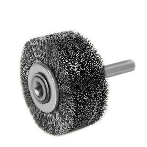 navestar Stainless Steel Wire Wheel Brush 50mm Diameter for Die Grinder Drill 1/4" Shank Rotary Tool 6mm Shank Diameter Wheel Brush
