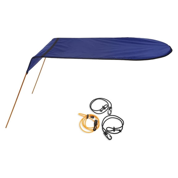 navestar Universal Single Kayak Canoe Awning Fishings Sun Canopy 125X110cm Folding Sunshade Tents Rain Shelters Boats Accessories 5