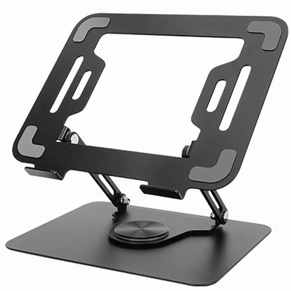 navor 360° Swivel Laptop Stand Adjustable Height Aluminum Ergonomic Foldable Portable Desk Riser for 10-17 Inch Laptops Compatible with MacBook , for Dell, for HP, for Lenovo
