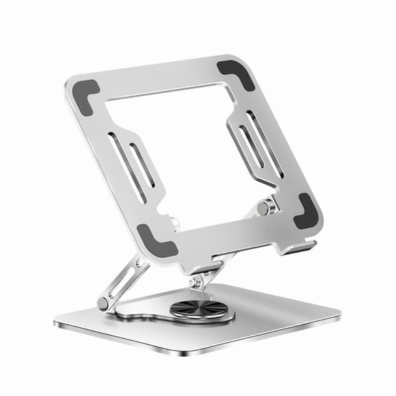 navor 360° Swivel Laptop Stand Adjustable Height Aluminum Ergonomic Foldable Portable Desk Riser for 10-17 Inch Laptops Compatible with MacBook , for Dell, for HP, for Lenovo