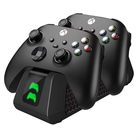 navor Rechargeable Battery Pack Compatible with Xbox One & Series X|S Controllers, 2x1800mAh Batteries, 5FT Micro USB Cable with LED Indicator