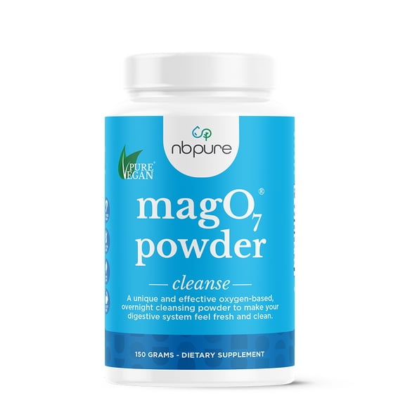 nbpure Mag O7 Oxygenated Magnesium Detox Cleanse Powder, 150 g