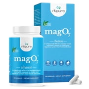 NBPure MagO7 Oxygenated Magnesium Colon Cleanse and Detox, 30 Capsules