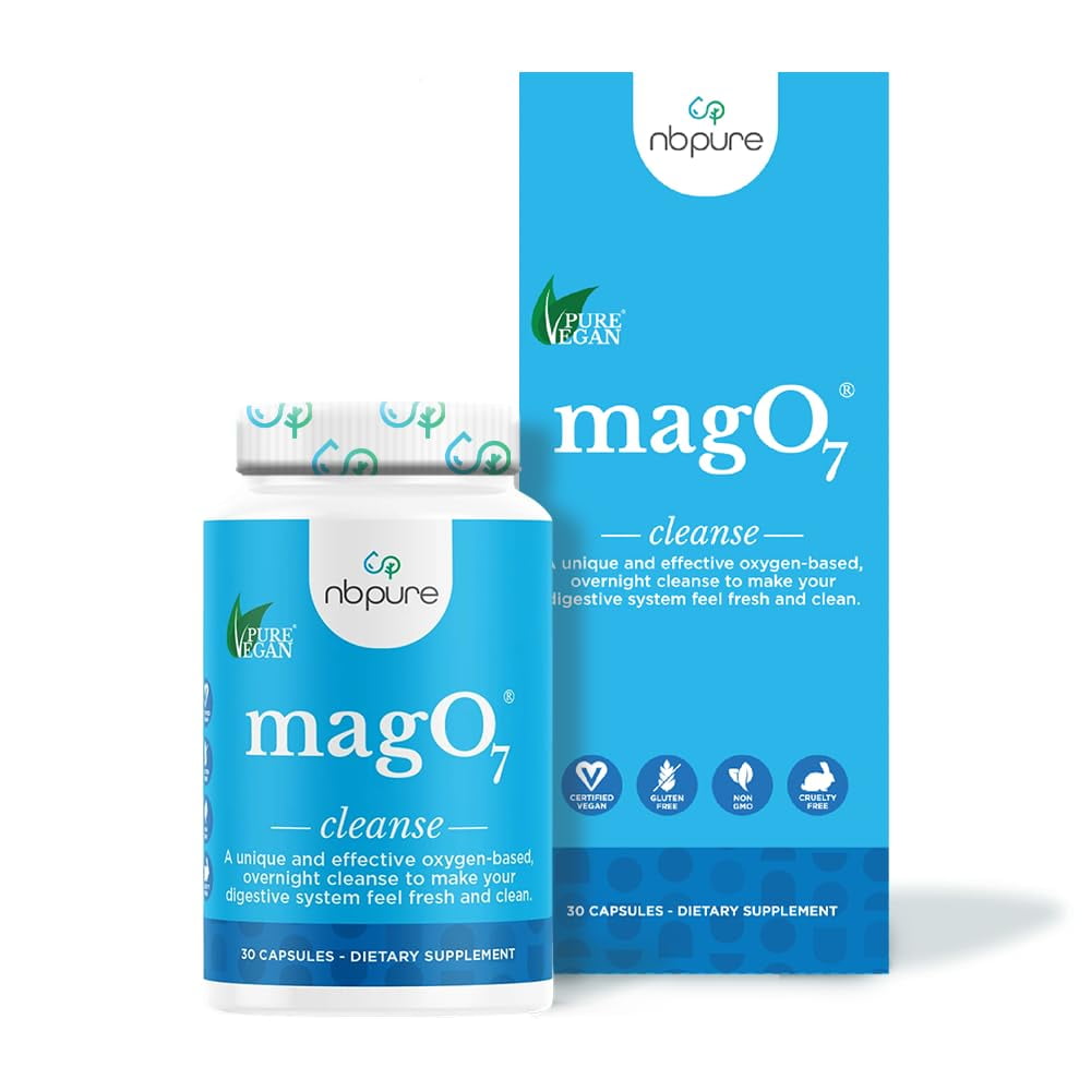 nbpure MagO7 Natural Colon Cleanse & Detox Occasional Constipation