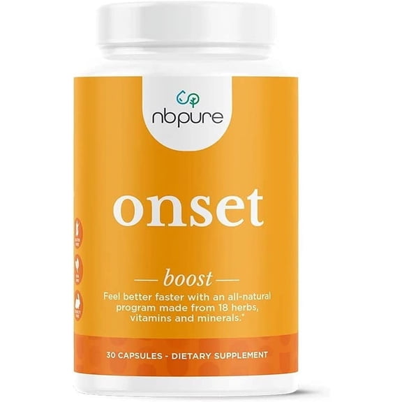 NBPure On-Set Immune System Booster, 30 Capsules