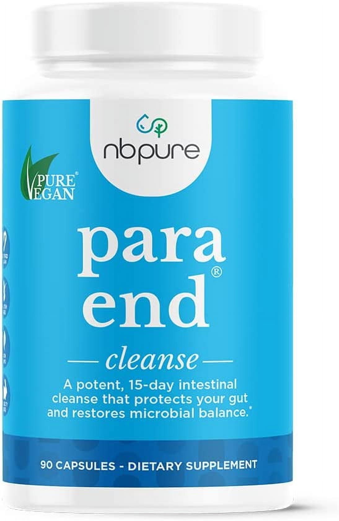 nbpure ParaEnd 15 Day Cleanse, Vegan, 90 Capsules