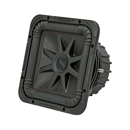 KICKER - L7R 10" Dual-Voice-Coil 4-Ohm Subwoofer - Black