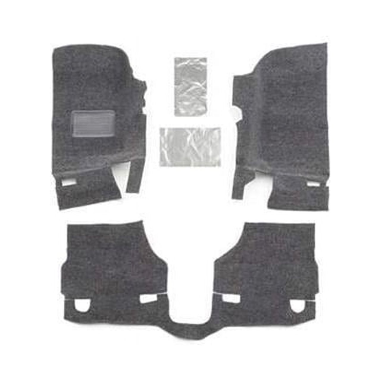 1116 Jeep JK 2Dr Front 3pc Floor Kit (Incl Heat Shields) Fits select