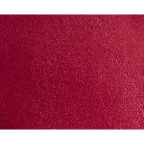 54" Raspberry Leather-Like Upholstery Vinyl - Per Yard