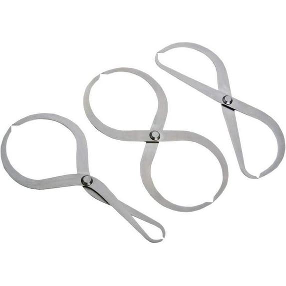  6" WOODWORKING CALIPER SET - 3 PIECE SET