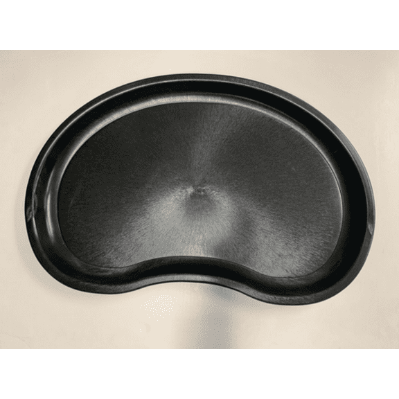 A-to-Z Supply 289-HS-HS1078, Curved Serving Tray, Rectangular Black Bean Tray, Stackable and Reusable USA-Made Sheet Pan, 28-3/4" x 18-3/4", Catering & Cafeteria Use, 6-Pack