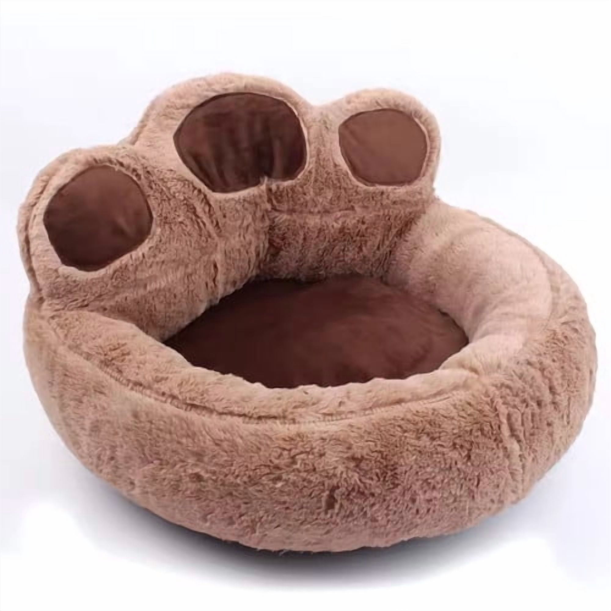 &nbsp;Colourtree Funny Plush Dog Bed for Indoor Cats, Orthopedic Pet Bed Wrap-Around Sleeping Bag and Shaped Chaise Couch Reduce Anxiety Improve Sleep for Cats Dogs