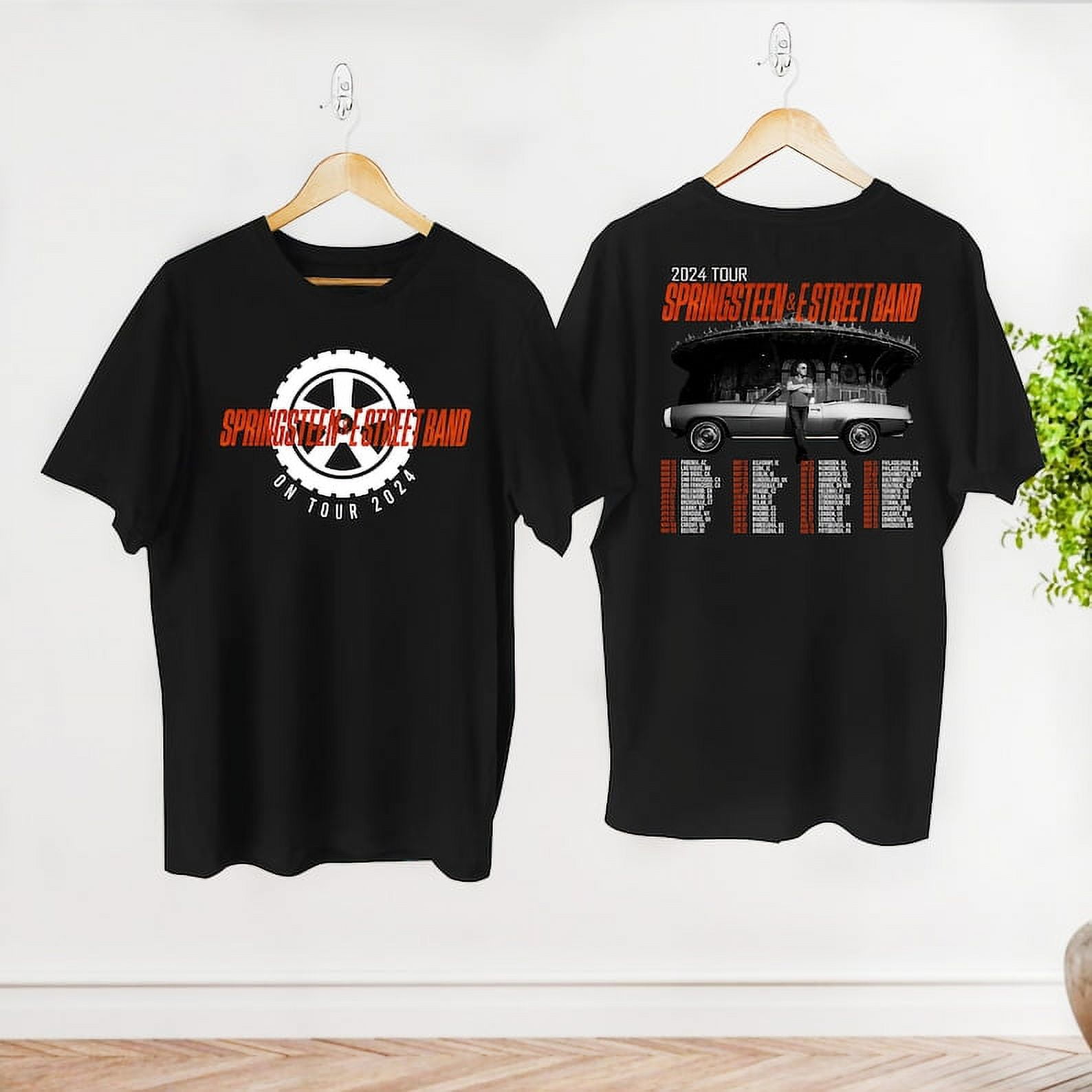 Graphic Bruce Springsteen & E Street 2024 Tour Shirt, E Street Band