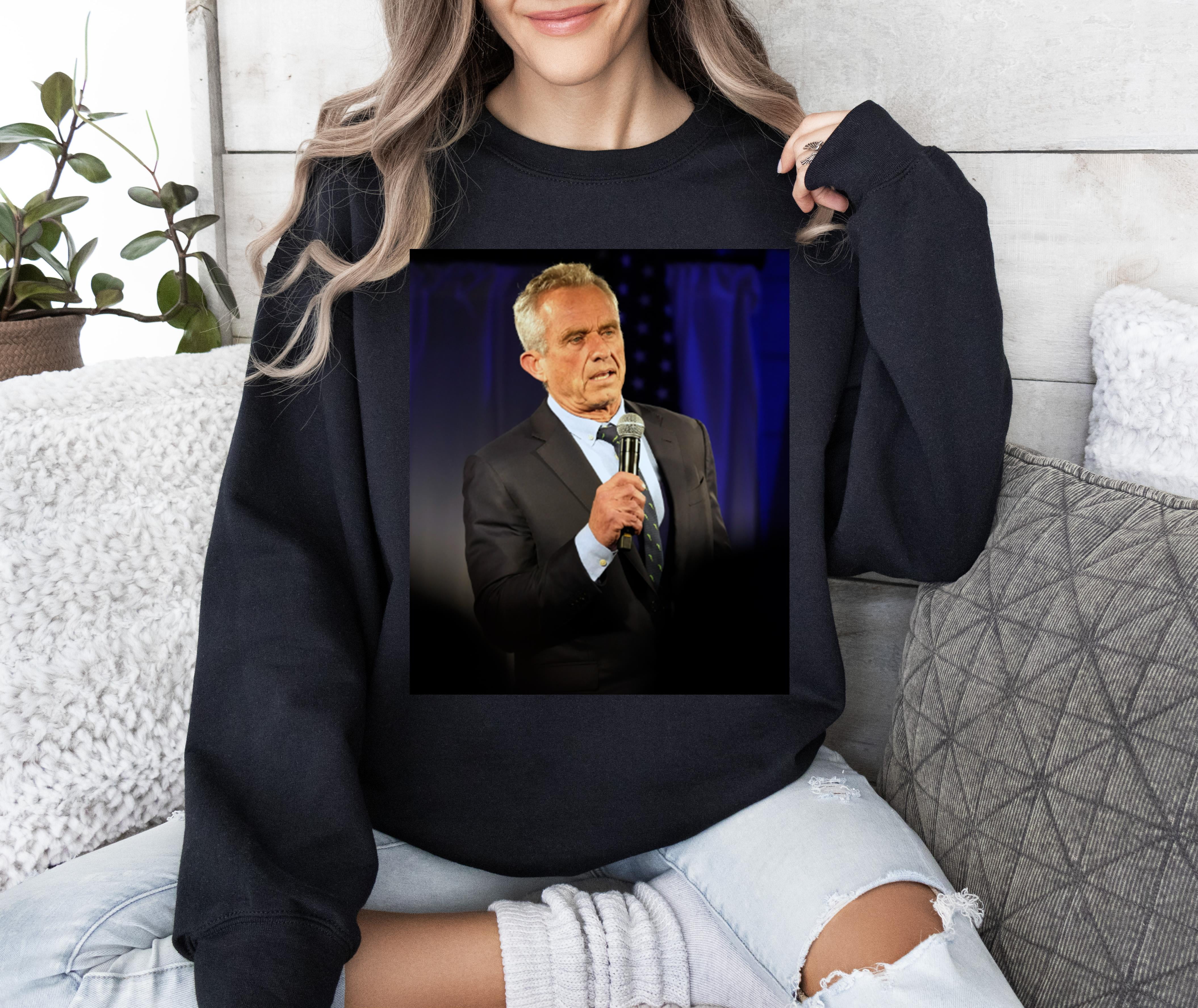 Kennedy for President Pocket Tee Robert F Kennedy Jr Frocket