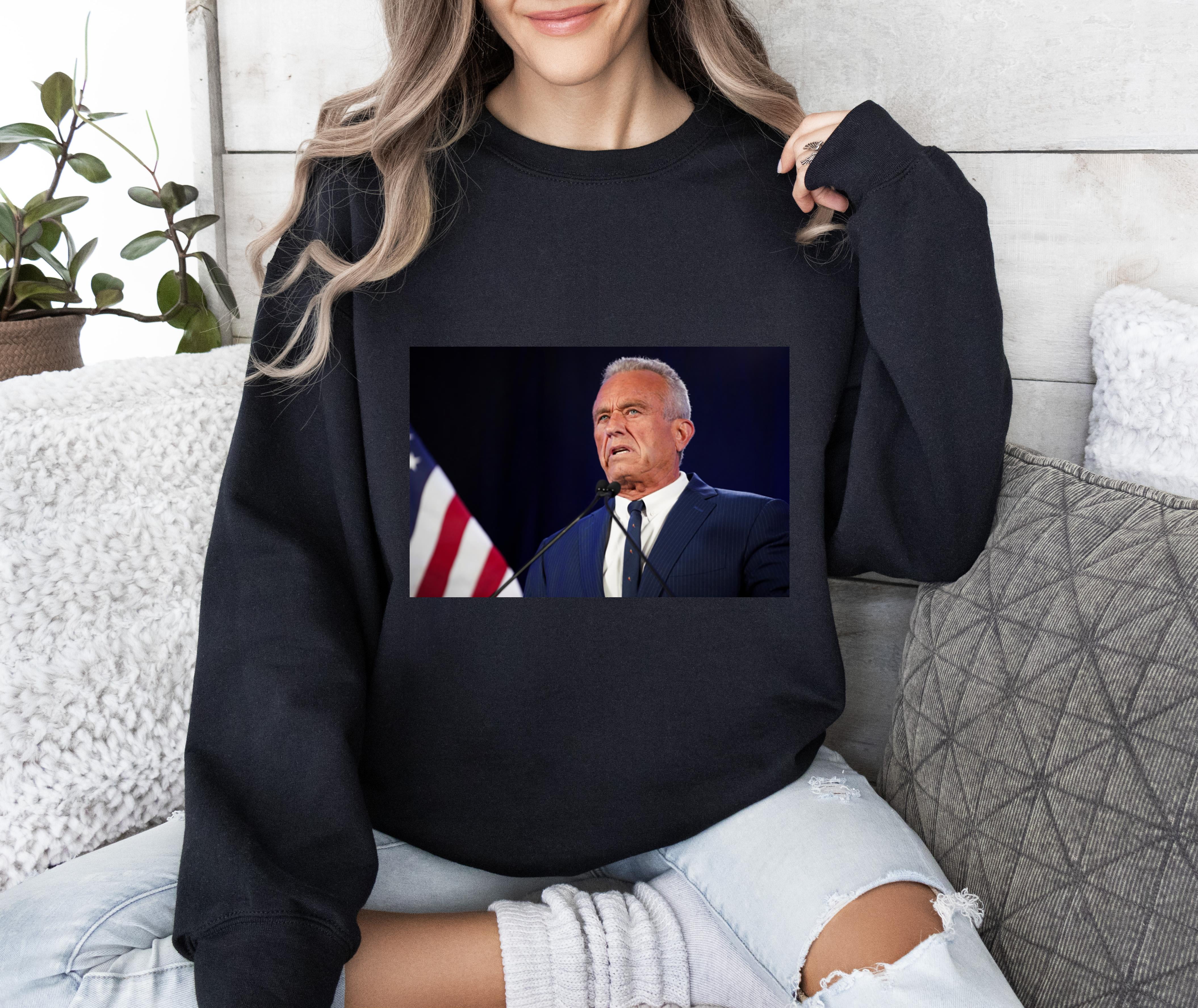 Kennedy for President Pocket Tee Robert F Kennedy Jr Frocket