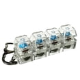 thumbnail image 1 of &nbsp;Keyboard Fidget Keychain 4 Keys Decompression Toys with No LED Light, 1 of 7