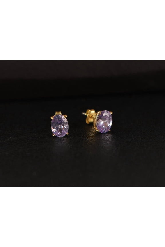 Natural Alexandrite Ring 925 Sterling Silver Ring Zircon Accented Ring Alexandrite Ring Astrological June Birthstone Ring Gift Ring For Her