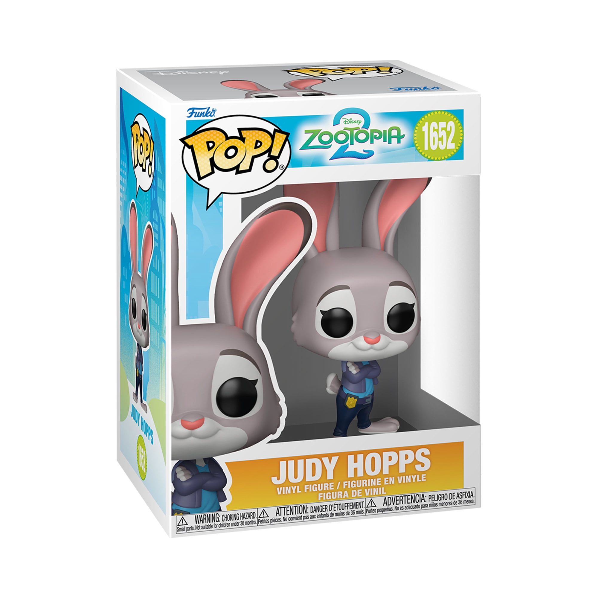 Funko POP Disney: Zootopia 2 - Judy Hopps, Collectible Vinyl