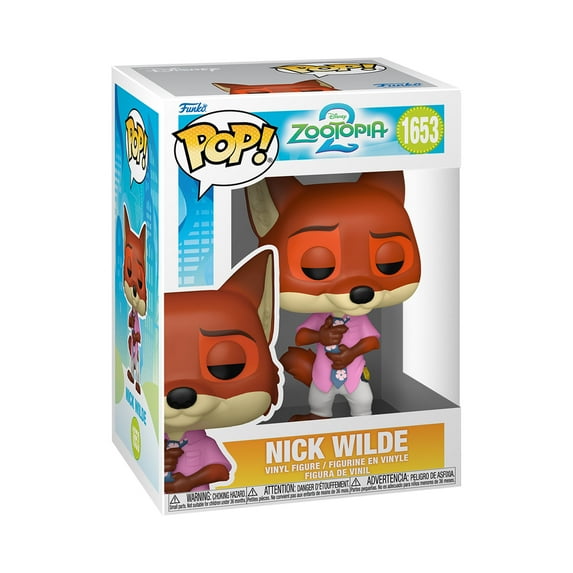 Funko POP Disney: Zootopia 2 - Nick Wilde, Collectible Vinyl Figure