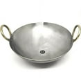 thumbnail image 1 of &nbsp;Pure Original Loha Kadhai/Iron Traditional Deep Bottom Wok for Cooking Heavy Base Handmade Lokhand/Loha Kadhai/Iron Kadhai Heavy Bottom (Medium), 1 of 3