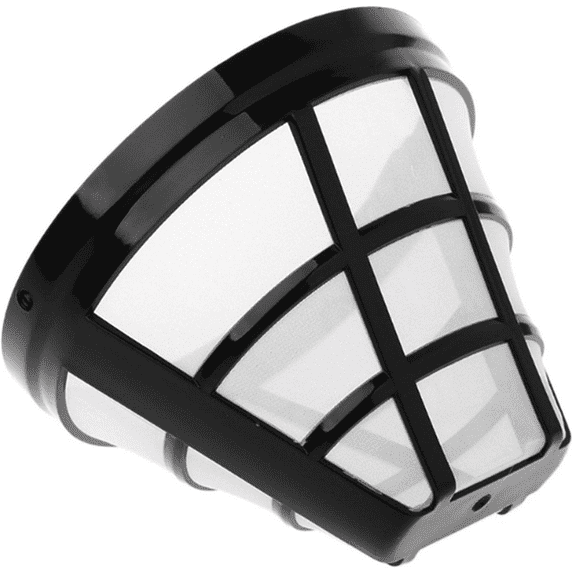  Reusable Coffee Filter, Stainless Steel Mesh with Black Rim for Drip Coffee Makers, Eco-Friendly Brewing Accessory for Optimal Filtration and Rich Flavor, Easy to Clean