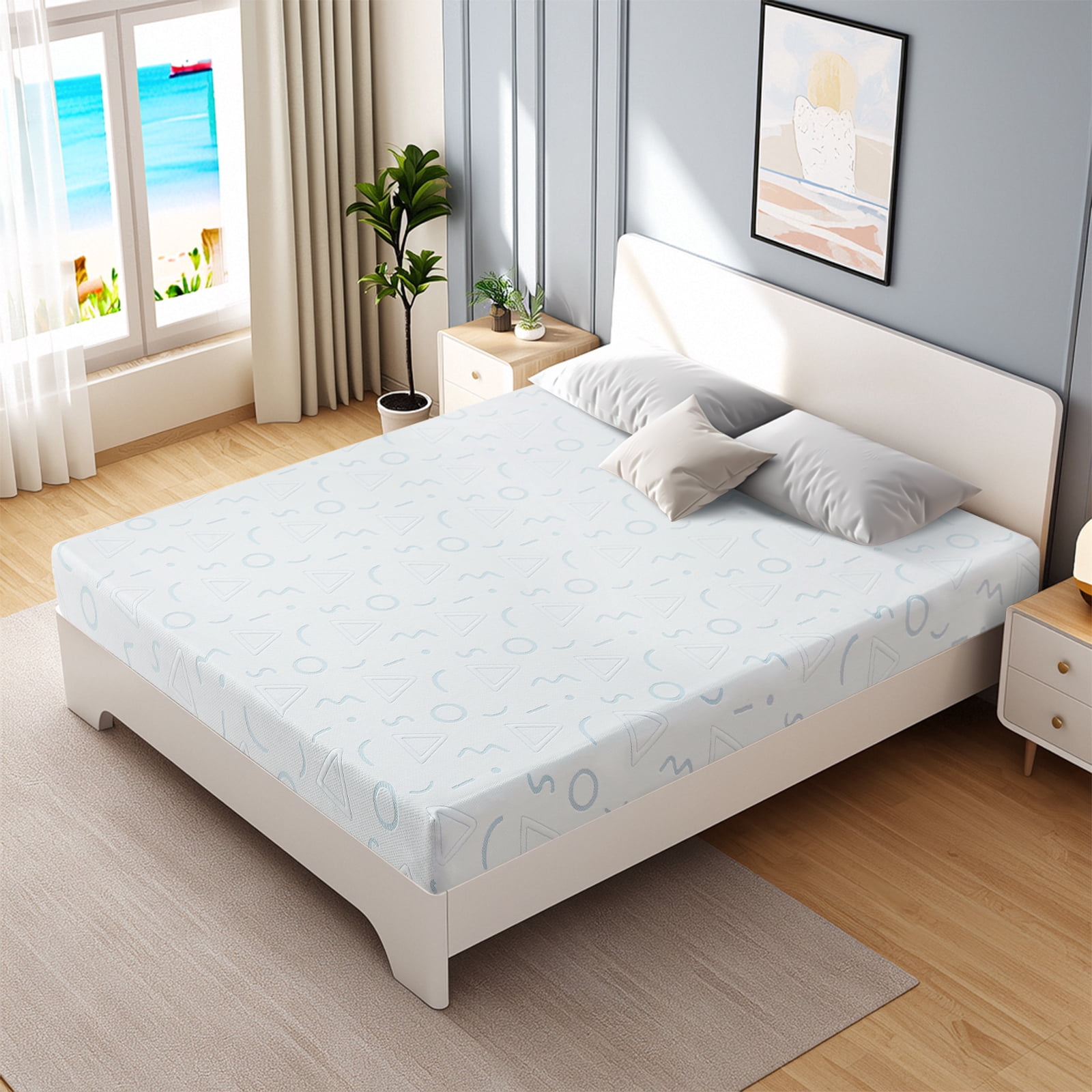 Twin Mattress for Kids, 5 Inch Twin Bed Mattresses in a Box, Gel Memory Foam Mattresses for Cooling Night Sleep, Pressure Relief, CertiPUR-US Certified