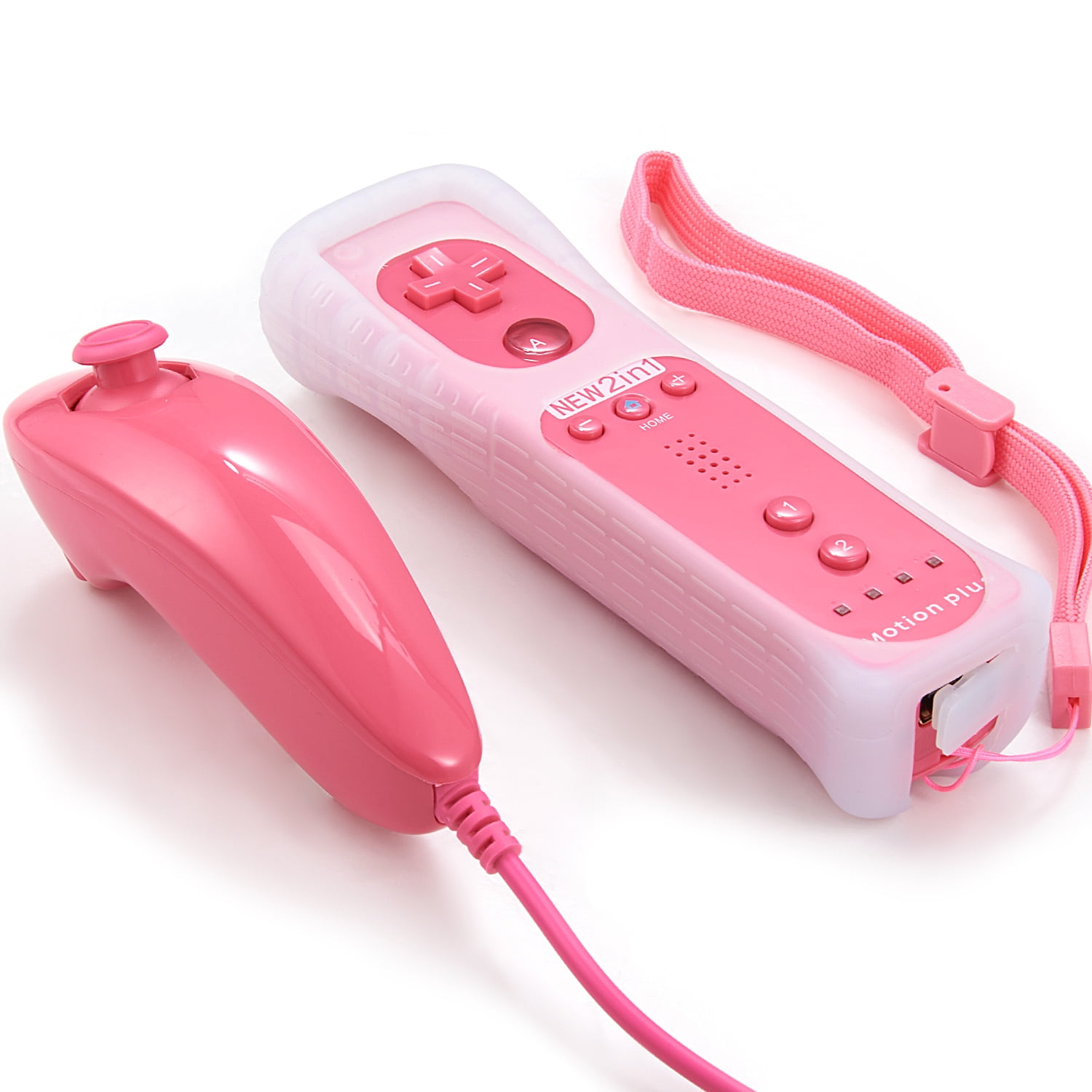 Mando Para Nintendo Wii Wii U Wiimote Rosa - RAC STORE