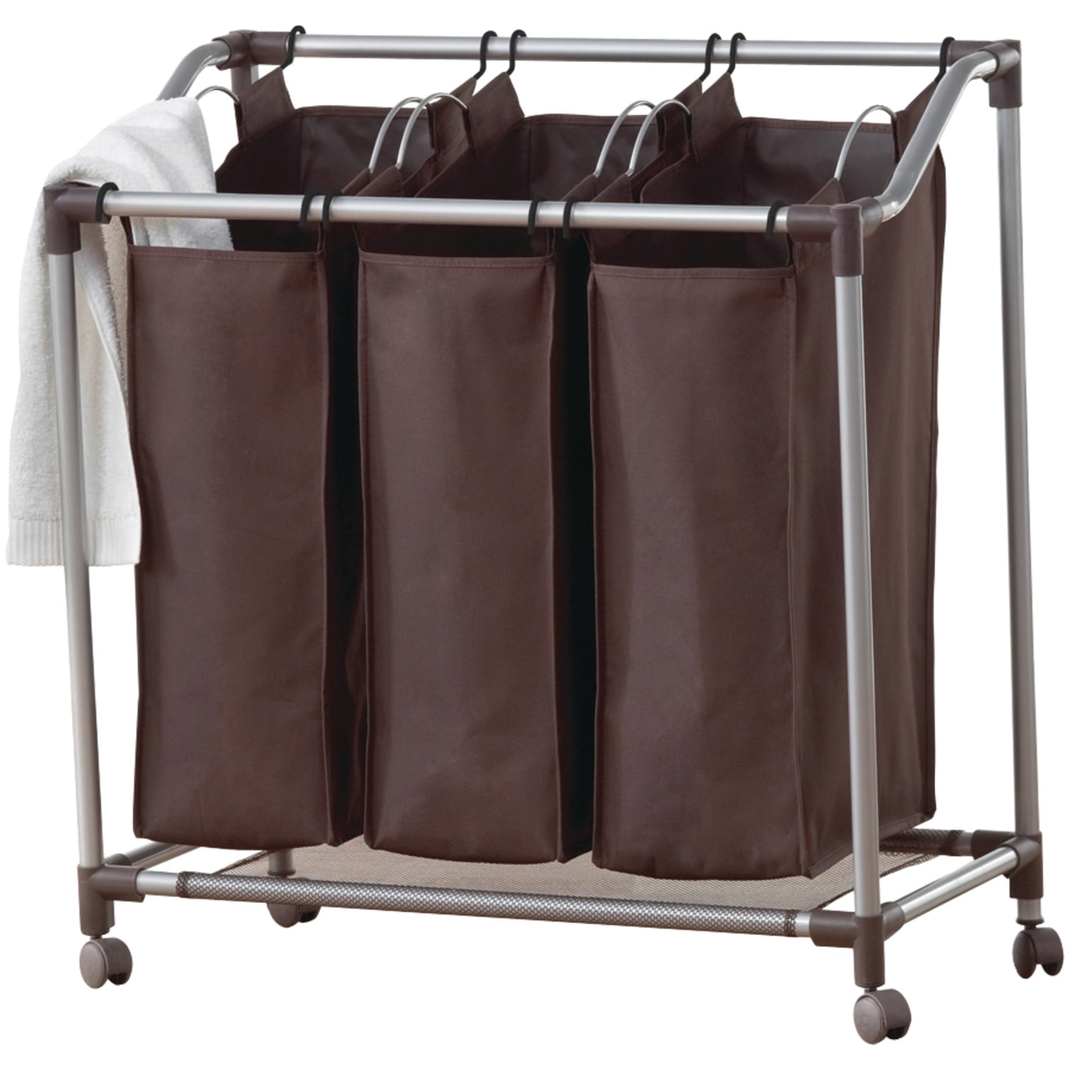 Neatfreak Deluxe Triple Laundry Sorters, Brown - Walmart.com