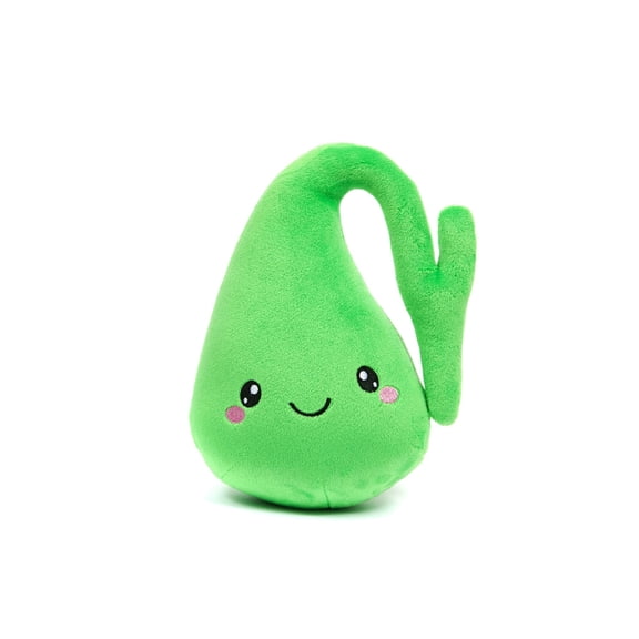 Gallbladder Plush Organ - Nerdbugs Gallbladder Plushie Organ - Who you gonna gall? Stone busters!