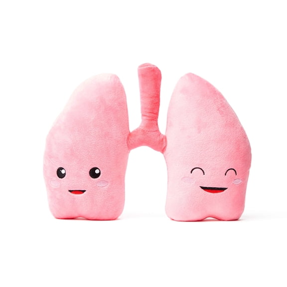 Lung Plush Organ - Nerdbugs Lung Plushie Organ - We be lung together!