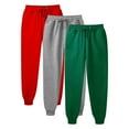 thumbnail image 1 of nerohusy 3 Pack Green Sweatpants Women,Plus Size Sweatpants for Women with Pockets Elastic Waist Drawstring Joggers Pants Sweatpant Lounge Pant 2024 Green,XL, 1 of 3