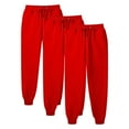 thumbnail image 1 of nerohusy 3 Pack Womens Red Sweatpants,Plus Size Sweatpants for Women with Pockets Elastic Waist Drawstring Joggers Pants Sweatpant Lounge Pant 2024 Red,S, 1 of 3