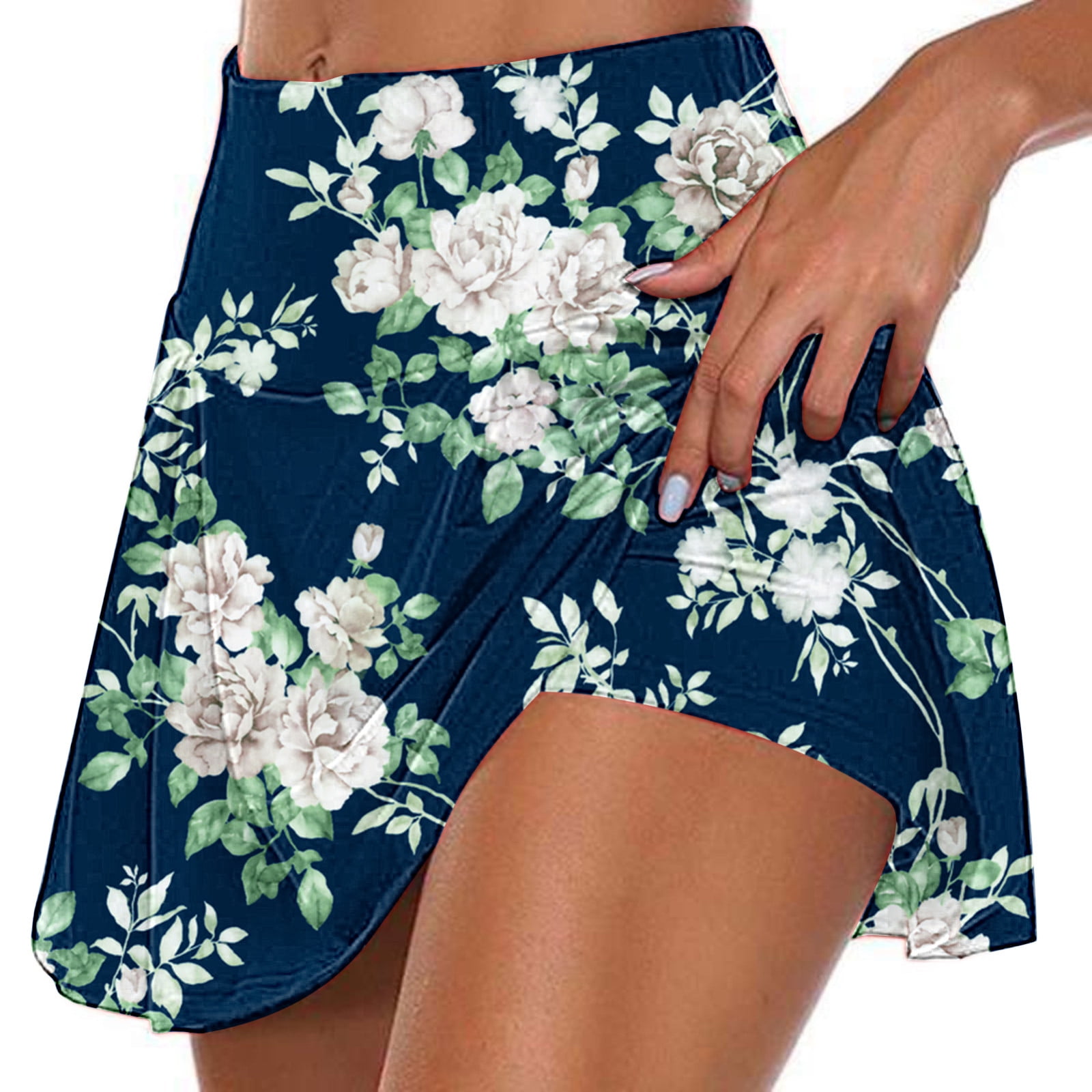 Womens Skorts With Pockets | Old Navy - View #5