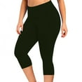 thumbnail image 1 of nerohusy Legging Plus Size Women Tummy Control High Waisted Buttery Super Soft Stretch Yoga Pants for Workout Running Army Green,XXXXL, 1 of 7