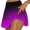 thumbnail image 1 of nerohusy Women Culottes Gradient Color Tie Dye Print Skorts for Women Tennis Skirt High Waisted Workout Golf Skort with Pockets 2024, 1 of 5