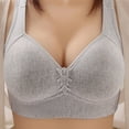 thumbnail image 1 of nerohusy Women's Daily wear Bra,Everyday Wireless Bras for Women Full-Coverage Underwire Padded Bra Plus Size Comfortable Underwear Soft Wirefree Bra,Gray,S, 1 of 2